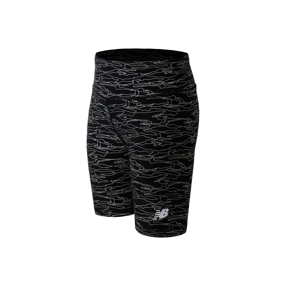 New Balance Girl's Performance Bike Shorts Black SM